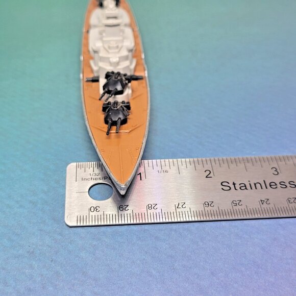 Matchbox Sea Kings K-303 Battleship Vintage 1978 Lesney England Diecast Navy Toy - Picture 11 of 13